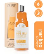 Resim Pure With C Vitamini Topçuklu Mango Özlü Yaşlanma Karşıtı Arındırıcı Duş Jeli 400 ML 