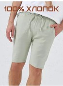 Resim Modify Yazlık Bermuda Şortları 243036320 Açik Yeşil 