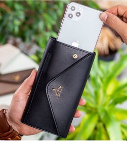 Resim Bk Gift Kişiye Özel İsimli Telefon Ve Bozuk Para Bölmeli Zarf Model Siyah Kadın Cüzdanı, Sevgiliye Hediye, Anneye Hediye Kobitmeyencom29813 Bk Gift Renkli Çok Renkli 