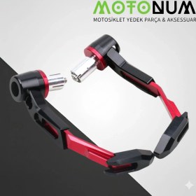 Resim Motonum Sym Max Sym 400 Manet Koruma-Kırmızı DETAYLI-MKM01749 