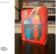 Resim Nintendo Switch OLED (kırmızı mavi) SIFIR 
