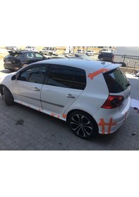 Resim VW Golf 5 Gti Yan Marşpiyel Takımı - Plastik Parlak Siyah 