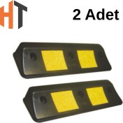 Resim Oto Park Araç Stoperi Ppc 50X16X10 Cm- 2'li Set 