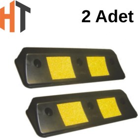 Resim Oto Park Araç Stoperi Ppc 50X16X10 Cm- 2'li Set 