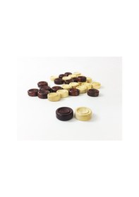 Resim Helena Wood Art Şimşir Mini Tavla Pulu 19Mm 