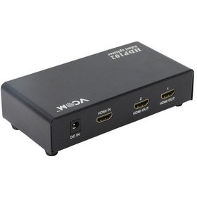 Resim Vcom DD444 1-4 Port 1.4V 4k@30hz Metal Hdmi Splitter 