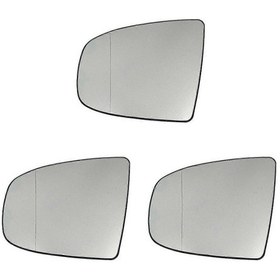 Resim X5 E70 X6 E71 E72 İçin Ayarlanabilir Isıtmalı Dikiz Aynası Camı - Konfor Ve Netlik 