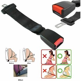 Resim Emniyet Kemeri Karşılığı Uzatıcı Kumaşlı Rahatlatıcı Klipsi 