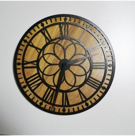 Resim DUVAR SAATİ - 0036 Kahverengi 