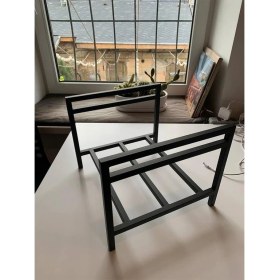 Resim Metal Plaklık Dekoratif Dergilik Mini Kitaplık 