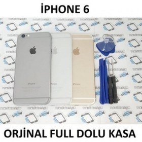 Resim İphone 6 Full SIFIR Çıkma Orjinal Kasa (TAMİR SETİ) 