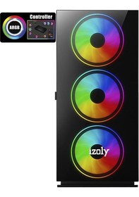 Resim Izoly AS00121 R5-3600 16 GB 512 GB GTX1660S 6 GB Free Dos Masaüstü Oyuncu Bilgisayarı 