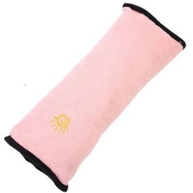 Resim Turcoshop11 Pembe Yumuşak Peluş Kolçak Araç Koltuğu Emniyet Kemeri Yastığı 1 Adet 