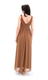 Resim Balmior 4662 Elbise-kahve Kahve 