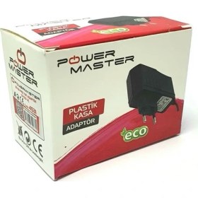 Resim Powermaster 12Volt 2Amper Adaptör 5.5X2.5Mm Jak Fişli 