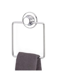 Resim Krom Vakumlu Banyo Havlu Askısı Kare 2 Adet Gönderilir Krom 