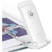 Resim Pazly Tcherchı Okuma Led Lambası, Kitap Okuma Klipsi, Başucu Dp Beyaz Beyaz 
