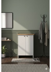 Resim Yiğit Ayakkabılık,ayakkabı Dolabı Beyaz 