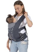 Resim Sevi Bebe Lüks Bebe Kanguru - Gri - Gri / Standart 