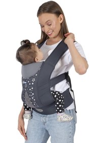 Resim Sevi Bebe Lüks Bebe Kanguru - Gri - Gri / Standart 