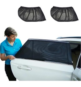 Resim Ankaflex Araba Güneşliği Oto Güneşlik Perde Araç Yan Cam Perdesi Güneşliği 
