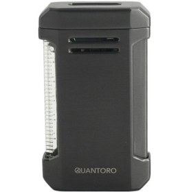 Resim Quantoro Perde Alev Delicili Gunmetal Metal Puro Çakmağı 