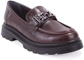 Resim Dagoster DZA07-90801 Kahve Günlük Loafer Kadın Ayakkabı 