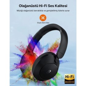 Resim Taotronics Taotronıcs TT-BH1119 Aktif Gürültü Engelleyici Kulak Üstü Kulaklık 