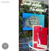 Resim Apple iPhone 11 İkinci El TR | 128 GB | Kırmızı İkinci El Kuzenler İletişim / iPhone 11 128 GB Pil%75 /Y.İÇİ +K.KART !!