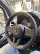 Resim Detay 105 cm çap 10.7 kalınlık standart direksiyon kılıfı gri siyah desen 