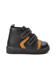 Resim Aspor Arz 2301004-B Siyah-Camel İçi Kürklü Cırtlı Bebek Bot Camel - Siyah 