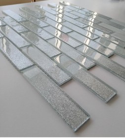 Resim MozaiKristaL Mutfak Tezgah Arası 23x98 Mm Kristal Mozaik ( 1 Koli = 1 M2 Fiyatıdır ) 