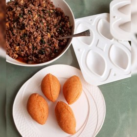 Resim Evefix 4 Lü Pratik Içli Köfte Yapma Aparatı 