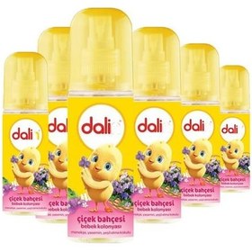 Resim Dalin Bebek Kolonyası Sprey Çiçek Bahçesi 100 Ml 6 Adet 