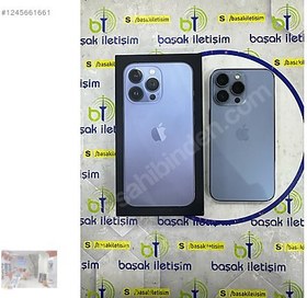 Resim Apple iPhone 13 Pro Max İkinci El YD | 256 GB | Mavi 