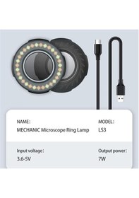 Resim Mechanic LS3 Mikroskop Led Lamba 7W 