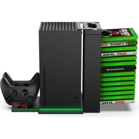 Resim Dobe Xbox Series x Fanlı Şarj Kitli Stand 