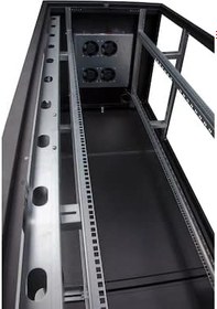 Resim TRK 36U 800X800 19'' INC TERMOSTATLI 4 FANLI RACK KABİN PRO MODEL 