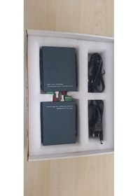 Resim Fiber Optik Video Çevirici, 1 Kanal Analog Video Bnc+data Set 