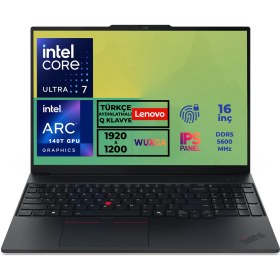 Resim Lenovo Thinkpad E16 G3 21SR006RTX 029 Ultra 7 255H 48 GB 2 TB SSD 16" W11P Dizüstü Bilgisayar 