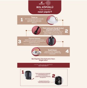 Resim Karaca 5 ın 1 Közde Türk Kahvesi, Sütlü Türk Kahvesi, Sütlü İçecek, Filtre Kahve ve Çay Demleme Makinesi 