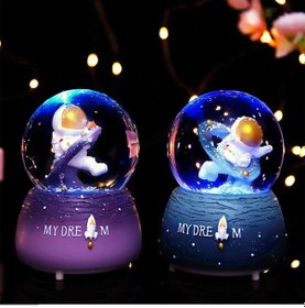 Resim Mien Dekoratif Pilli Müzikli Hediyelik Kar Küresi Büyük Boy 1205 