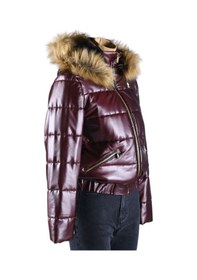 Resim U.S. Polo Assn. Kadın Deri Mont Wp24012 Bordo 