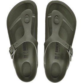 Resim Birkenstock 1019143 Yeşil Erkek Parmak Arası Terlik 