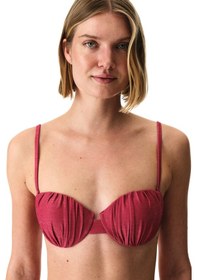 Resim Penti Fuşya Dayana Shell Bikini Üstü 