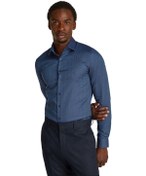 Resim Erkek Ck Non Iron Structure Slim Gömlek - Lacivert Night Sky 