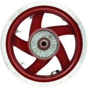 Resim Scooter Scooter Arka Jant 12 Kırmızı Diskli Küçük Göbek 