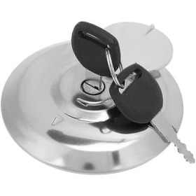 Resim Cb1000c/cb650/cb750/cm400 Anahtarlı Kilitli Motosiklet Yakıt Depo Kapağı, Cilalı Krom Yedek Parça 