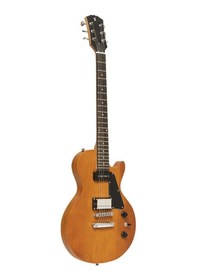 Resim Stagg Les Poul Elektro Gitar Naturel Sel-hb90vyl 
