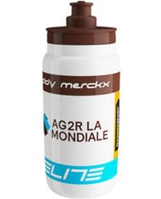 Resim Elite Fly Matara Team Ag2R Eddy Merckx 550Ml Beyaz - Kahverengi 